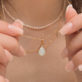 Aurora Moonstone Necklace