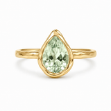 Jasmine Green Pinky Ring