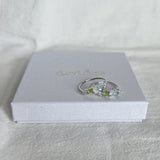 Olia Gemstone Ring (Silver)