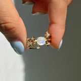 Stella Moonstone Statement  Ring