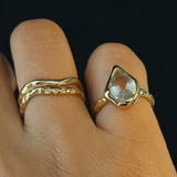 Astra Wave Pinky Ring