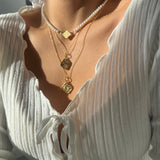 The Universe Pearl Necklace