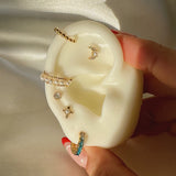 Estella Star & Moon Stud Earrings