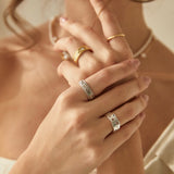 "It's just a phase" Moon Phase Spinning Ring