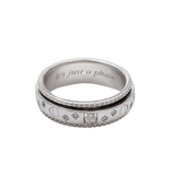 "It's just a phase" Moon Phase Spinning Ring