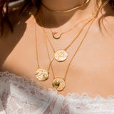 Virgo Zodiac Sign Necklace