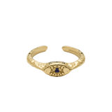 "Protect Your Energy" Evil Eye Ring