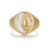 Bon Voyage Signet Ring