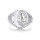 Bon Voyage Signet Ring (Silver)
