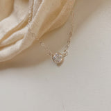 Lexi White CZ Necklace