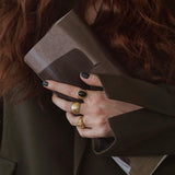 Abyss Black Onyx Ring