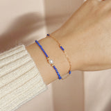 Lapis Lazuli Chain Bracelet