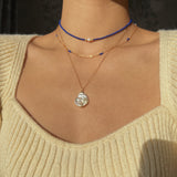 Lapis Lazuli Pearl Choker
