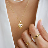 Fearless Heart Pearl Ring