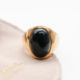 Abyss Black Onyx Ring