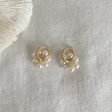 Halo Pearl Charm (1 PAIR)