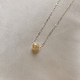 Leona Single Pearl Necklace