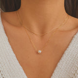 Leona Single Pearl Necklace