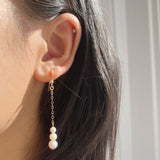 Esme Pearl Dangle Earrings