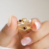 Fearless Heart Pearl Ring