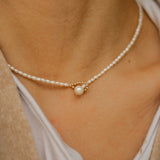 Sophia Mini Pearl Necklace