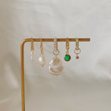 Flat Baroque Pearl Charm (1PCS)