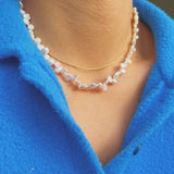Elena Irregular Pearl Necklace