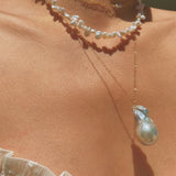 Khloe Large Baroque Pearl Necklace