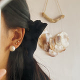 Grace Large  Pearl Stud Earrings