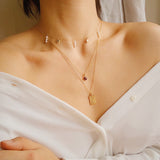 Aidan Dainty Birthstone Necklace