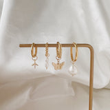 Leda Pearl Earrings