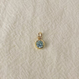 Birthstone CZ Charm