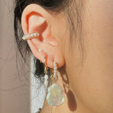 Flat Baroque Pearl Charm (1PCS)