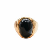 Abyss Black Onyx Ring