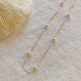 Bella Satellite Pearl Necklace
