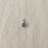 Birthstone CZ Charm