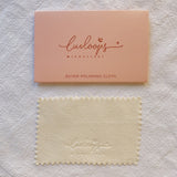 Anti-Tarnish Silver Polishing Cloth