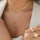 Selena Calming Moon Necklace