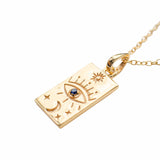 Evil Eye Lucky Charm Necklace