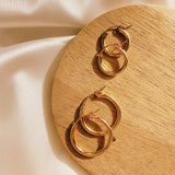 Anya Hinged Hoop Earrings (22MM)