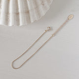 Adaya 14K Solid Gold Snake Chain Bracelet