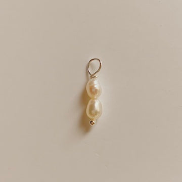 Dual Pearl Charm (1PCS)